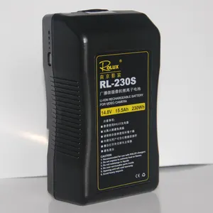 RL-230S 230Wh 锂离子 14.8 V 15.5Ah S0ny V-mount Lock 可充电电池，用于视频灯