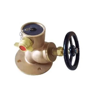 Fire Valve Manufacturers Straight Through Flange Fire Hydrant Valve