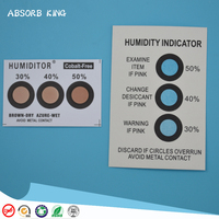 Emballage Esd Composant Électronique Relatif Indicateur D'humidité Etiquette Papier Test Autocollant Cartes Bandes Indicateur D'humidité