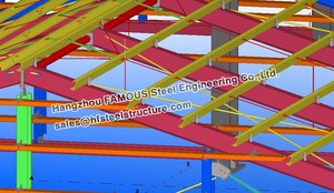 <span class=keywords><strong>Pas</strong></span> <span class=keywords><strong>cher</strong></span> en acier structure entrepôt dessins de conception - Product Image 5