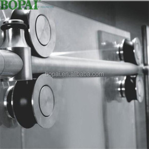 Ultimi disegni cancello principale temperato porta di vetro rullo per porta scorrevole - Product Image 2