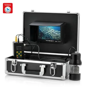 공장 가격 물고기 측정기 7 인치 컬러 모니터 HD 수중 낚시 카메라 20m 케이블 수중 낚시