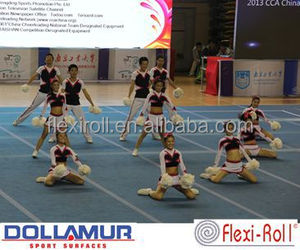 <span class=keywords><strong>Tapis</strong></span> de danse en rouleau, <span class=keywords><strong>tapis</strong></span> de sol bon marché pour la <span class=keywords><strong>gymnastique</strong></span> et le pom-pom girl - Product Image 4