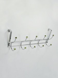 เหนือประตูที่มีสีสันลูกปัดตะขอเสื้อโลหะ - Product Image 5