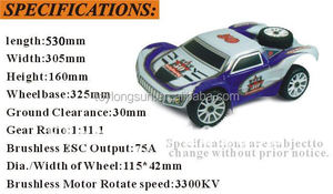 HSP-Camión de carreras de juguete, juguete de camión de carreras tamiya mini 4wd, rc crawler pixar, monstruo de Rally accionado a escala 1/8 - Product Image 3