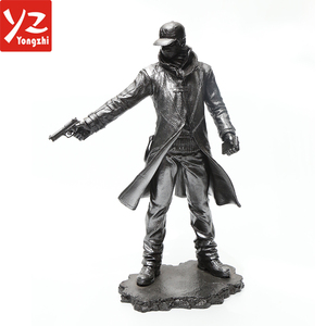 Representación realista guerreros escultura El hombre con el arma anime figura - Product Image 1