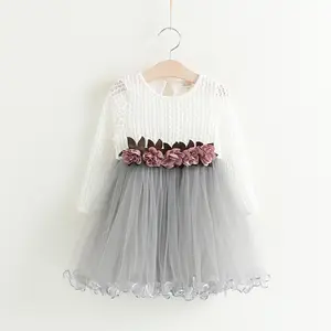 Cina Boutique Del Bambino di <span class=keywords><strong>Autunno</strong></span> Maglione Vestito Per Le Ragazze Con Il Taglio - Product Image 1