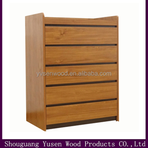 Cómoda Moderna Personalizada con Paneles de Madera, Gran Capacidad, Diseño Ecológico, 5+ Cajones para Sala de Estar, Hotel, Hospital - Product Image 5