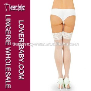 Vintage. 3 bufferfly blanc, dame. <span class=keywords><strong>cuissardes</strong></span> bas nylon opaque <span class=keywords><strong>cuissardes</strong></span> bas - Product Image 4