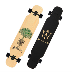 Venta caliente estilo libre <span class=keywords><strong>de</strong></span> arce canadiense bailando cubierta <span class=keywords><strong>skate</strong></span> tabla larga - Product Image 4