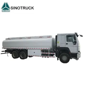 Sinotruck howo 371 HP 6x4 20 cbm דיזל משאית דלק צריכת טנק משאית