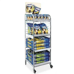 Pet Food Display Rack For Department Store