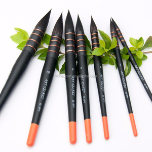 <span class=keywords><strong>Pinceau</strong></span> pour peinture de artiste, brosse à poils <span class=keywords><strong>d</strong></span>'écureuil, ensemble de stylos pour <span class=keywords><strong>aquarelle</strong></span>, fournitures artistiques, pinceaux de dessin, lss65rpy - Product Image 3
