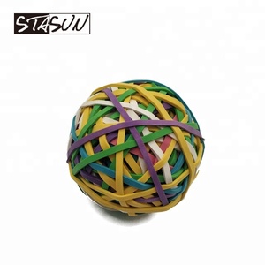 Stasun แถบยางทนทานลูกบอลเด้งยางสำหรับใช้ในสำนักงานโรงเรียนสีสันสดใส - Product Image 2