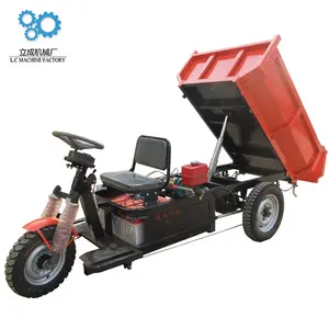 LCM Tricycles 3 roues vélo de fret électrique sur route, grande capacité trois roues moto, bonne vente tv électrique Auto pousse-pousse