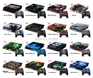 Cubierta Skin Wrap para PS4 para PS4 <span class=keywords><strong>PlayStation</strong></span> 4 sombría piel cráneo segador para <span class=keywords><strong>la</strong></span> consola del controlador - Product Image 5