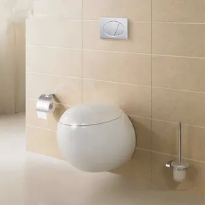 KB-138 Egg Shape Villa Wall Hung Toilet Bathroom Hanging Water Closet Chaozhou Supplier