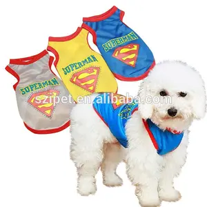 новый дизайн одежды любимчика супермен собак жилет ipet- pc19