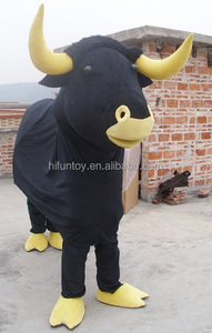 Disfraz de Mascota de vaca de Toro Negro Funtoys CE 2 personas para adulto - Product Image 6