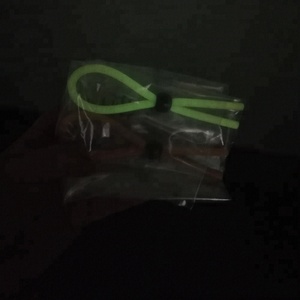 Rc Mannen Volwassen Seksspeeltjes Romantiek Stijlmaat Verstelbaar Oranje Acryl Kraal Gloeiende Milieuvriendelijke Wasbare Party Gebruik Haan Ring - Product Image 4