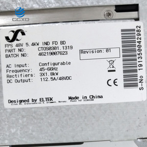 <span class=keywords><strong>Eltek</strong></span> <span class=keywords><strong>48V</strong></span> 19 "1U Telecom Power System FPS 5.4KW IND FD BD PART NO:CTOS0301.1319 - Product Image 6