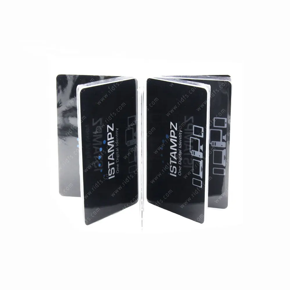 Programmable 13.56mhz identity rfid nfc smart business card