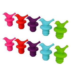 Bouchons de bouteille de <span class=keywords><strong>vin</strong></span> en silicone colorés, réutilisables, étanches, mignons, amusants et décoratifs, en forme de <span class=keywords><strong>petit</strong></span> oiseau - Product Image 6