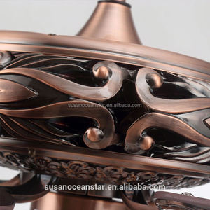 Bonne qualité ventilateur de plafond lumière solaire rechargeable solaire ventilateur de poulet <span class=keywords><strong>lustre</strong></span> - Product Image 5