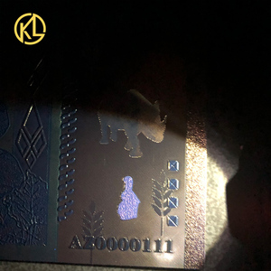 1000 Pezzi/Lotto Banconota da Cento Quintilioni di Dollari dello Zimbabwe in Oro 24K con Rinoceronte per Souvenir e Collezione - Product Image 6