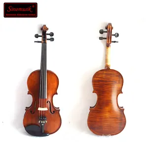 Sólido ampliamente utilizado juventud madera de arce violín profesional precios baratos