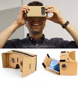 The Top sellers cheap price factory direct selling DIY <span class=keywords><strong>Google</strong></span> paperboard box <span class=keywords><strong>VR</strong></span> glasses 3D - Product Image 1