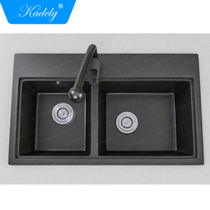 Canadá mercado compuesto de cuarzo fregadero de la cocina con escurridor - Product Image 1