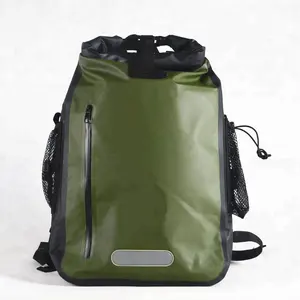 Al aire libre mochila bolsa seca impermeable bolsa de almacenamiento de bolsa de Rafting deportes kayak mochila impermeable