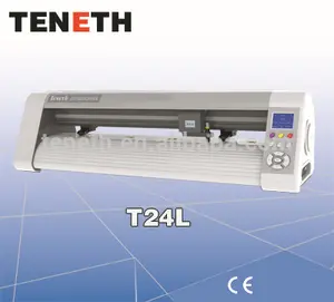 Braços 24'' cortador de vinil plotter t-24l para transferência de calor de impressão de fotos e imagens