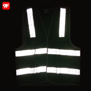 เสื้อกั๊ก LED สะท้อนแสงปรับแต่งได้พร้อมคุณสมบัติกระพริบสำหรับโลโก้ส่วนบุคคล - Product Image 2