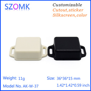 <span class=keywords><strong>Caja</strong></span> de Conexiones de Pared de <span class=keywords><strong>Doble</strong></span> Apertura y <span class=keywords><strong>Doble</strong></span> <span class=keywords><strong>Enchufe</strong></span>, Fabricada en ABS, para Instalación DIY, IP54, Negra/Beige - Product Image 6