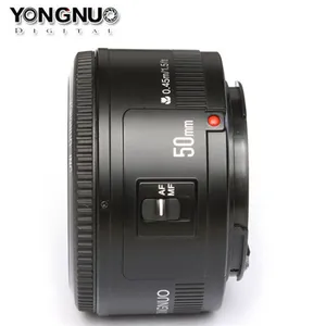 Lente de câmera para fotografia, lente para fotografia f1.8 50mm yongnuo yn50mm yn-50 yn50 lente de abertura grande