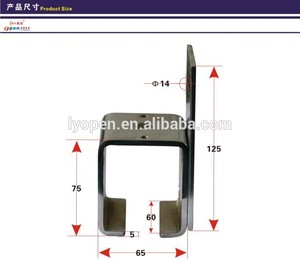 Puerta corredera accesorios- carril de fijación - Product Image 3