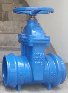 Dễ uốn sắt đàn hồi ngồi đôi ổ cắm Van cổng cho 160 mét Đường kính ống PVC - Product Image 2