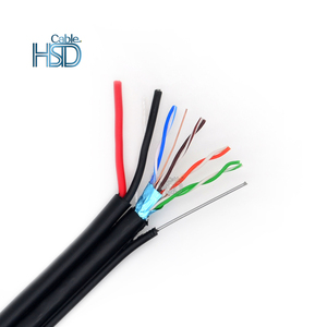 Cat5 Cat6 Kết Hợp Bên Cạnh Và Cộng Với Cat 5 6 Cho Over Trong Ống Dẫn Với Power Through Cat5 Đường Dây Cáp Cắm Cho CCTV - Product Image 3