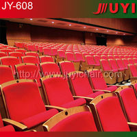 JY-608 precio de fábrica Iglesia púlpito sillas silla auditorio parte Iglesia sillas al por mayor metal auditorio