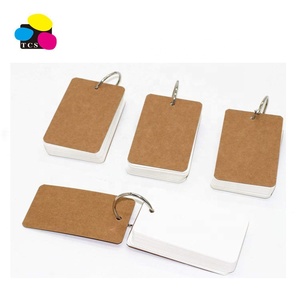 Chất Kết Dính Nhẫn Thẻ Chỉ Mục Thẻ Dễ Dàng Lật THẺ Flash Trống - Product Image 2