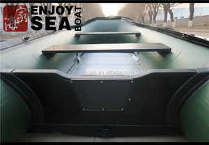 Gran oferta, 380cm, 6 Perons, suministro de fábrica, deporte inflable verde/pesca/<span class=keywords><strong>Barco</strong></span> de rescate con PVC/Hypalon Pontoon, ¡420 460! - Product Image 4