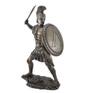 Alta calidad <span class=keywords><strong>vida</strong></span> tamaño <span class=keywords><strong>Guerrero</strong></span> estatuas de bronce - Product Image 1