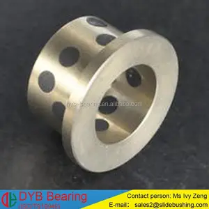 Customized Support DU Flanged Olite with PTFE Coating SF-1W Lead Free Bushing