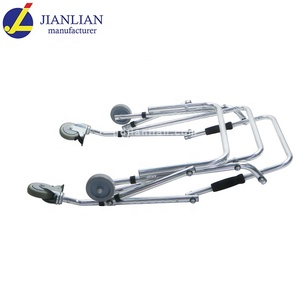 Andador de rehabilitación para ancianos, muletas para las axilas, bastón para caminar, patinete de movilidad con marco de pie de aleación de aluminio - Product Image 4