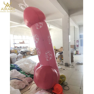 Ballon géant gonflable et sexy, modèle de pénis, 3m de long, pour publicité - Product Image 2