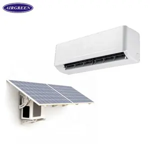 HYBRID ON GRID CHEAP FACTORY ACDC INVERTER 12000BTU 1.5HP 1 TON SOLAR AIR CONDITIONER