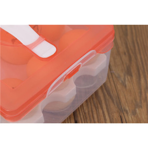 Limpio de gran capacidad constante fuerte huevo contenedores de plástico cajas de almacenamiento - Product Image 2