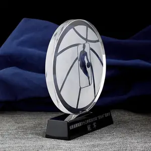 Custom NBA Basketball Trophy Medal For MVP Award Gifts